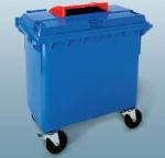 Containere 1.1 metri cubi cu orificiu pentru hartie